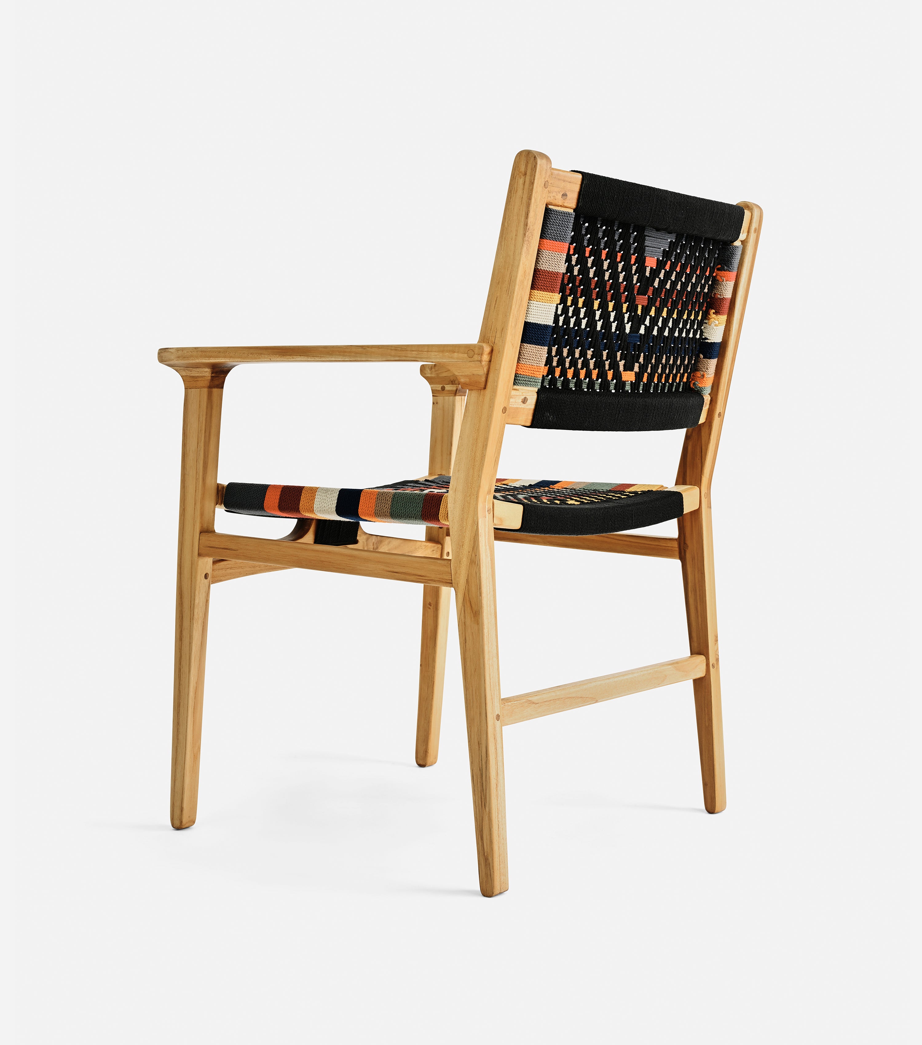 Chontales Dining Chair with Armrests | San Geronimo Pattern