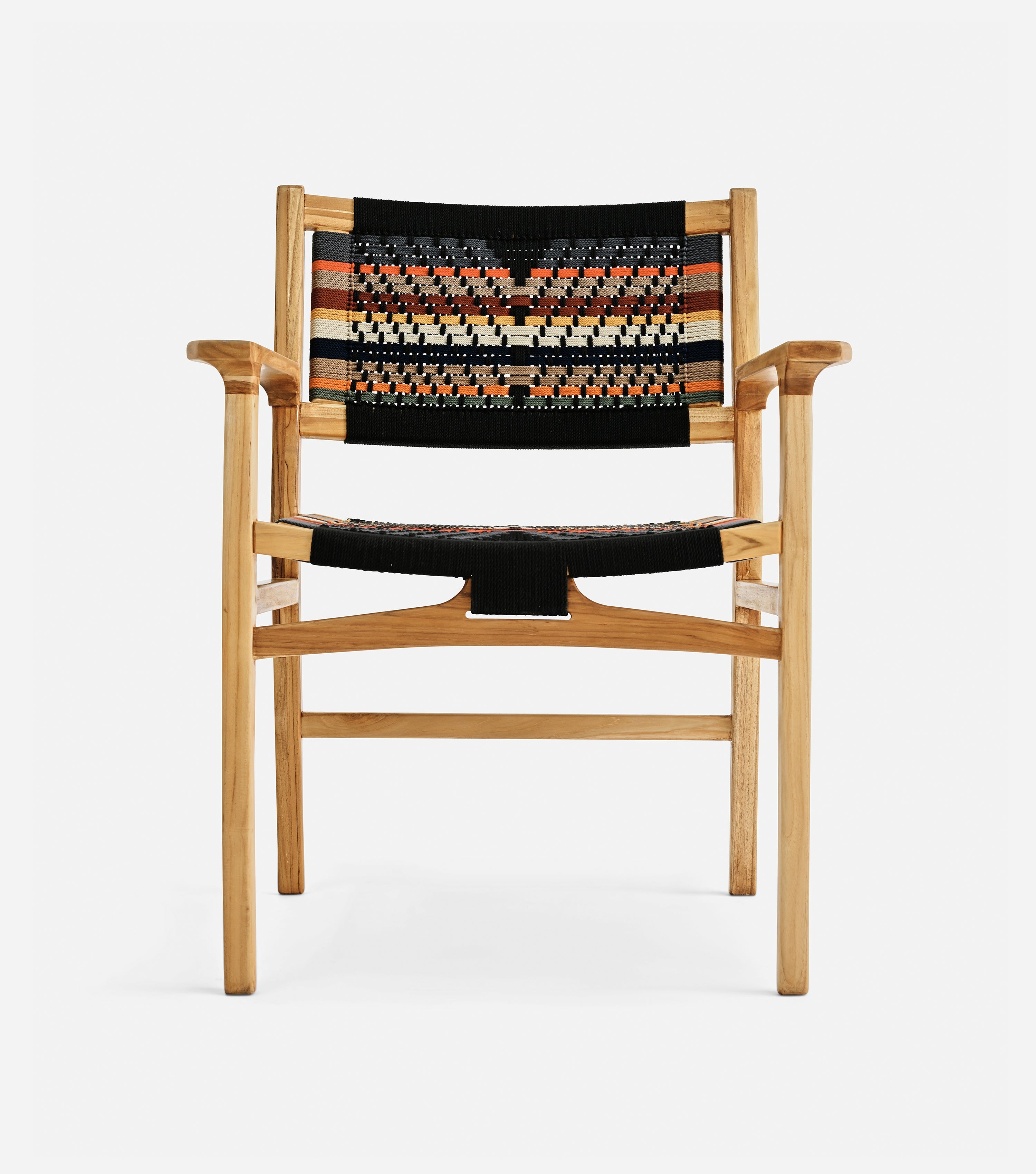 Chontales Dining Chair with Armrests | San Geronimo Pattern