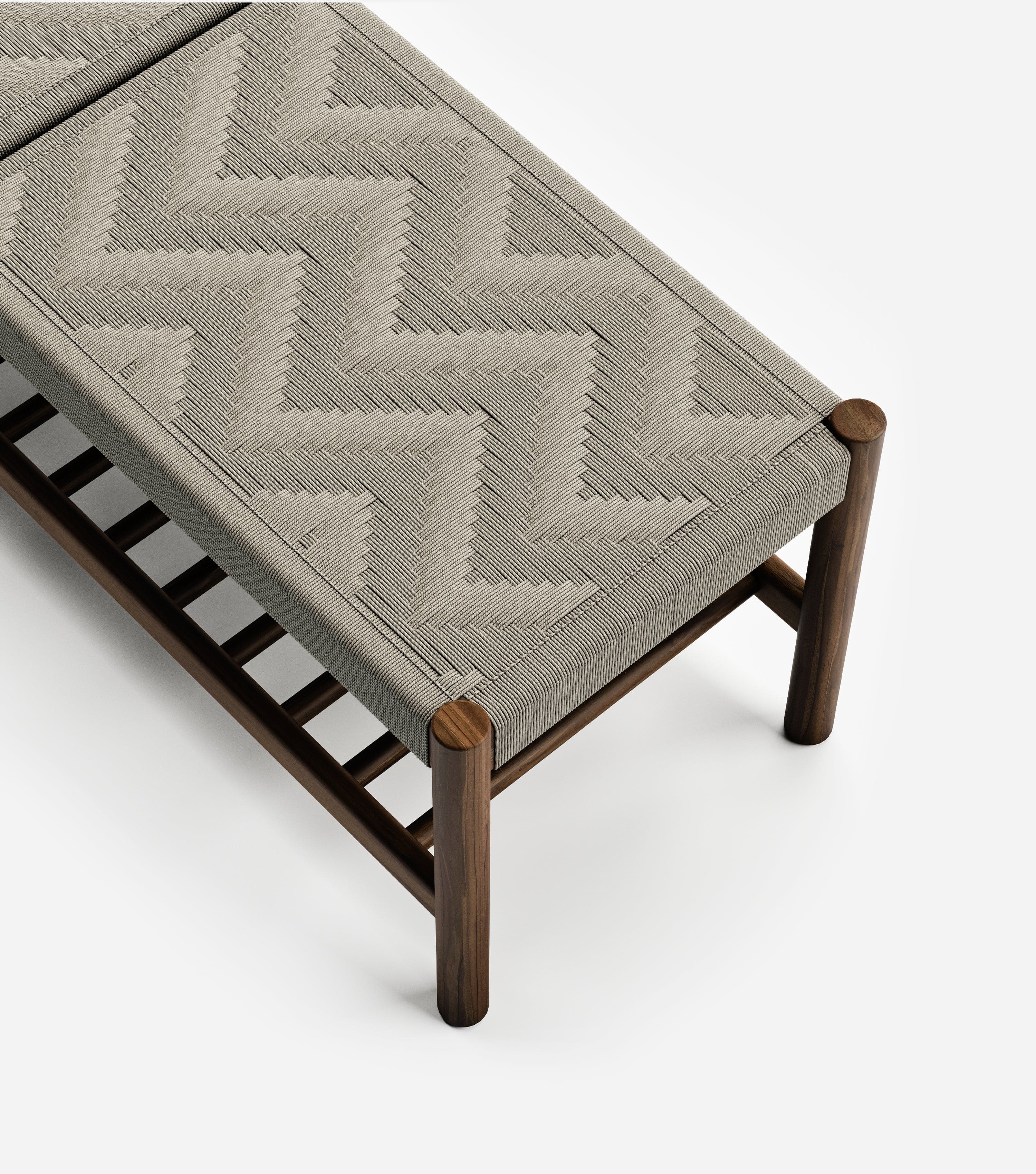 Coffee / Taupe Chevron Cord / Medium
