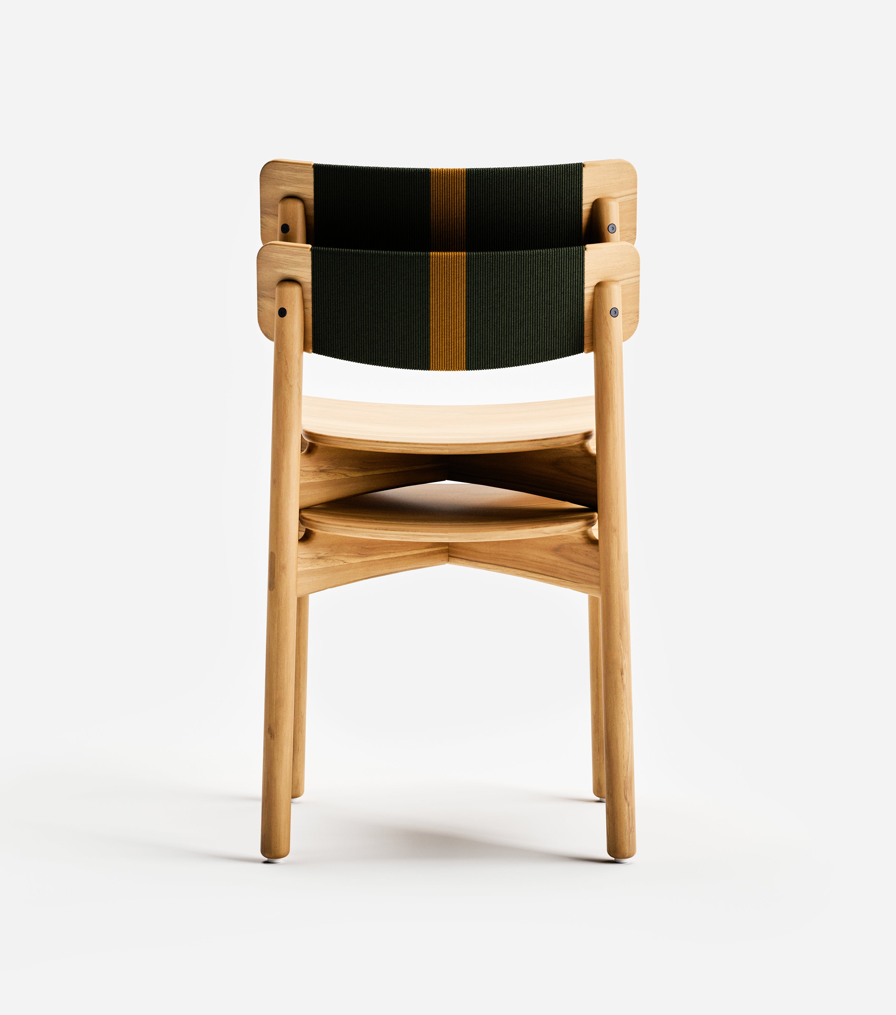 Natural / Olive Topaz Gold Cord / Knockdown