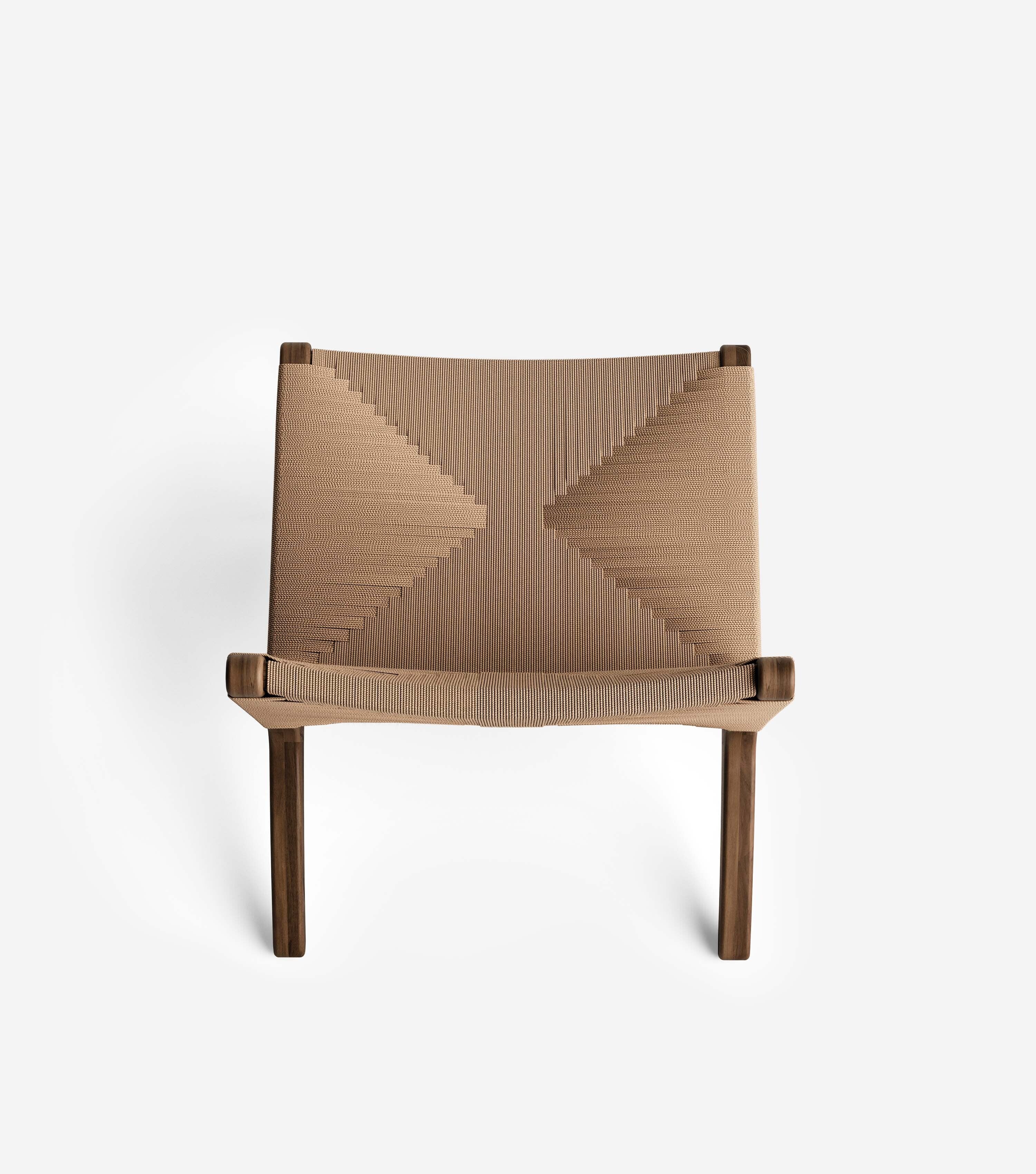 Coffee / Khaki Cross Braided Cord