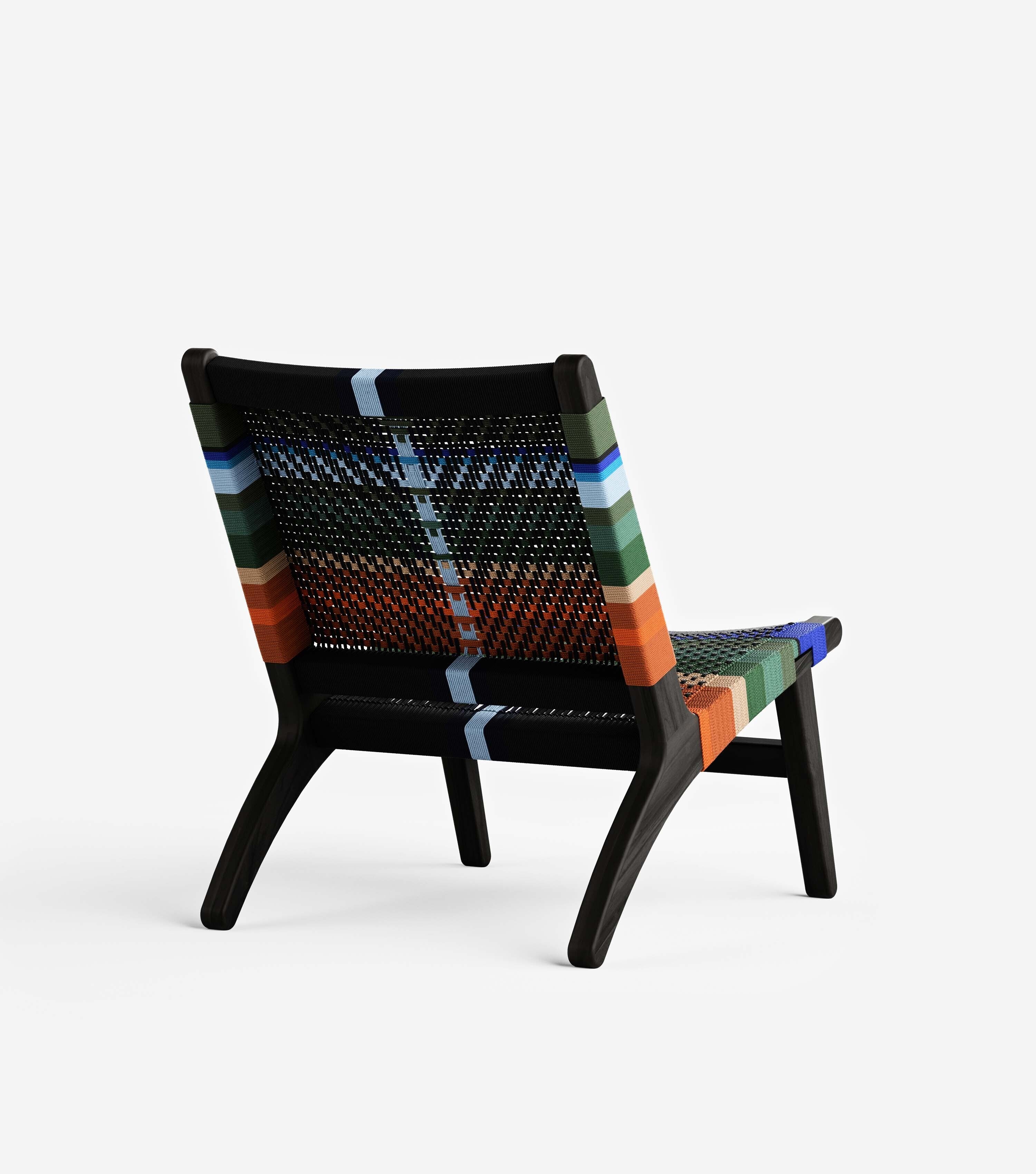 Charcoal / Mot Mot Pattern