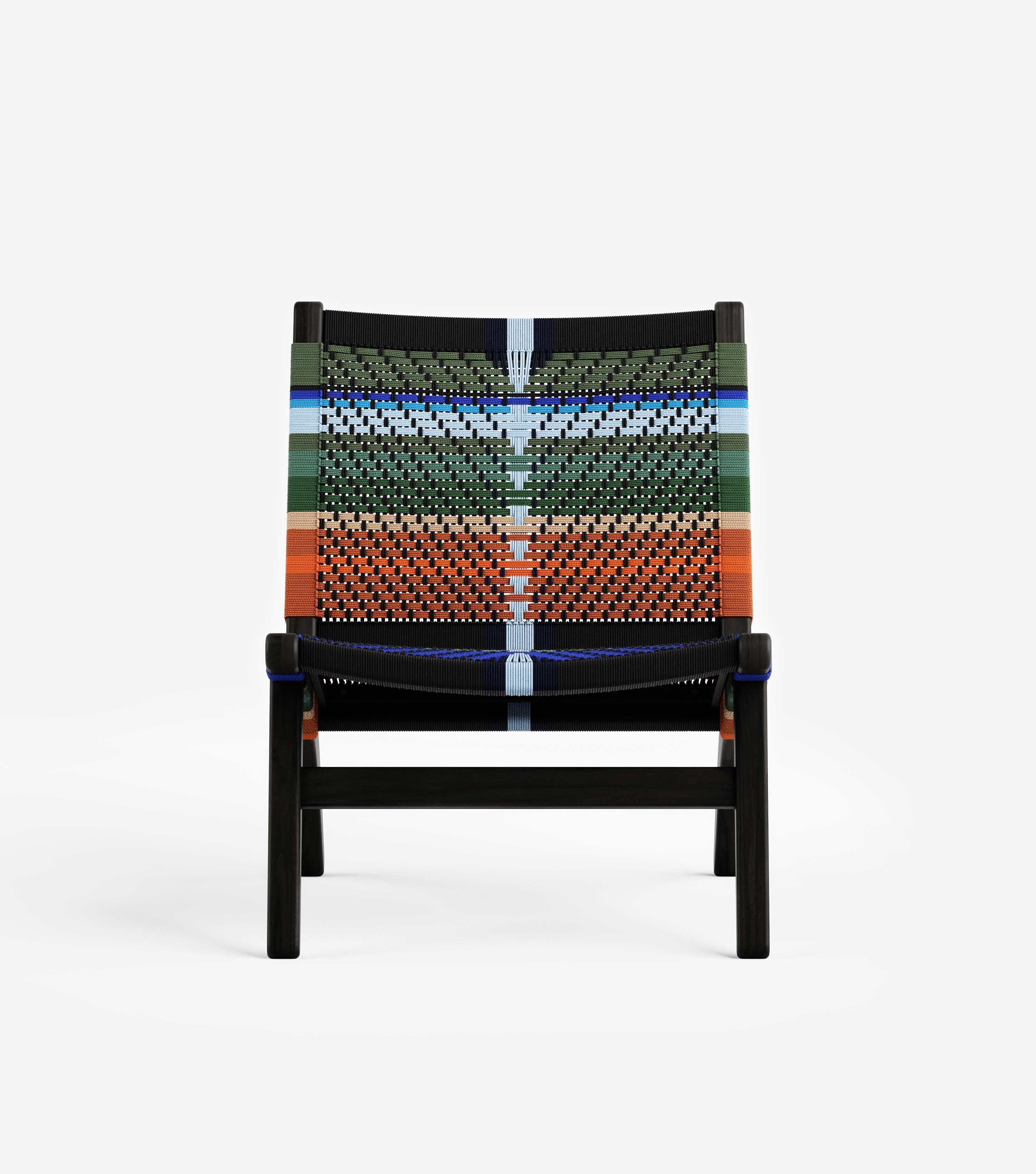 Charcoal / Mot Mot Pattern