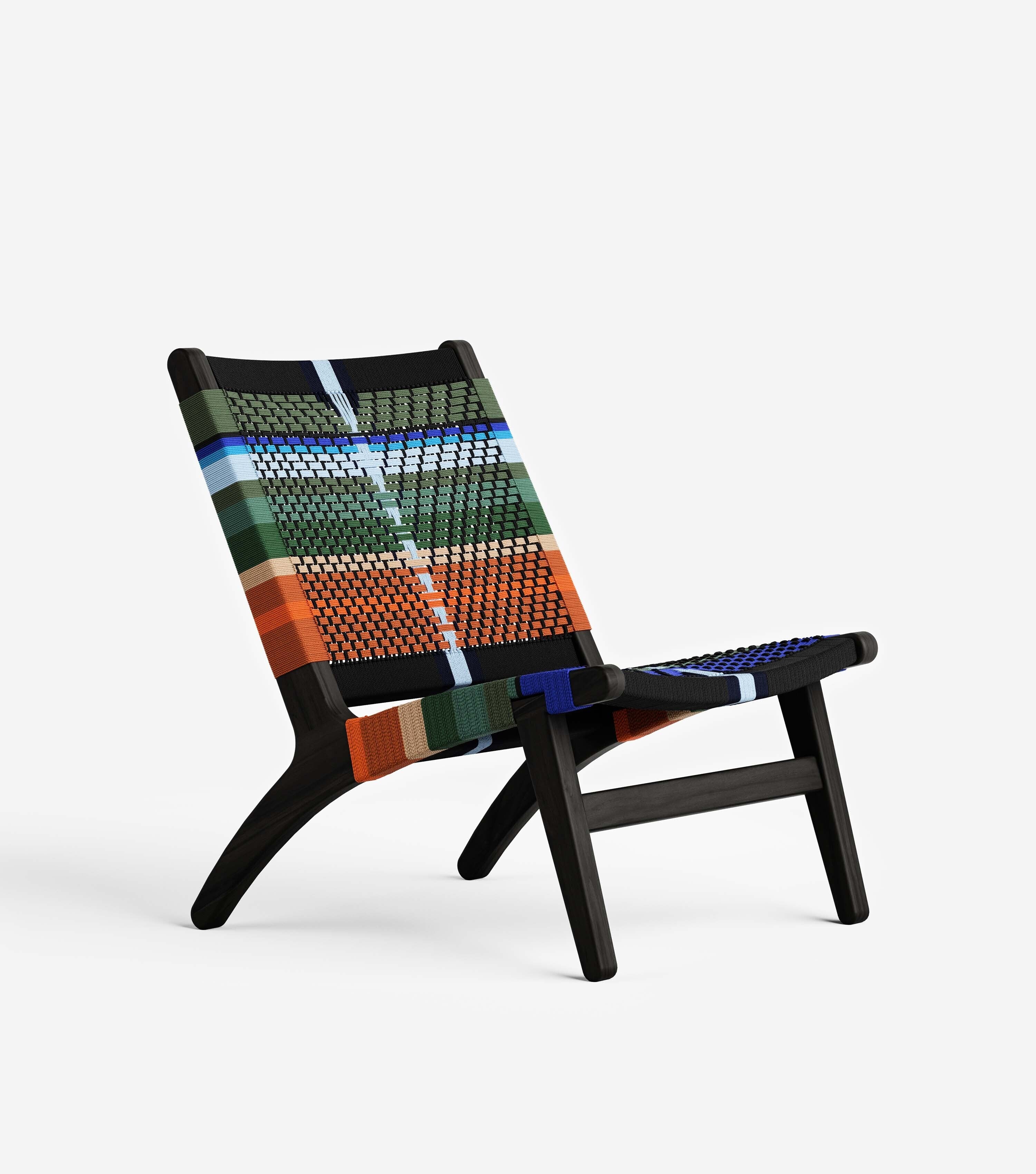 Charcoal / Mot Mot Pattern