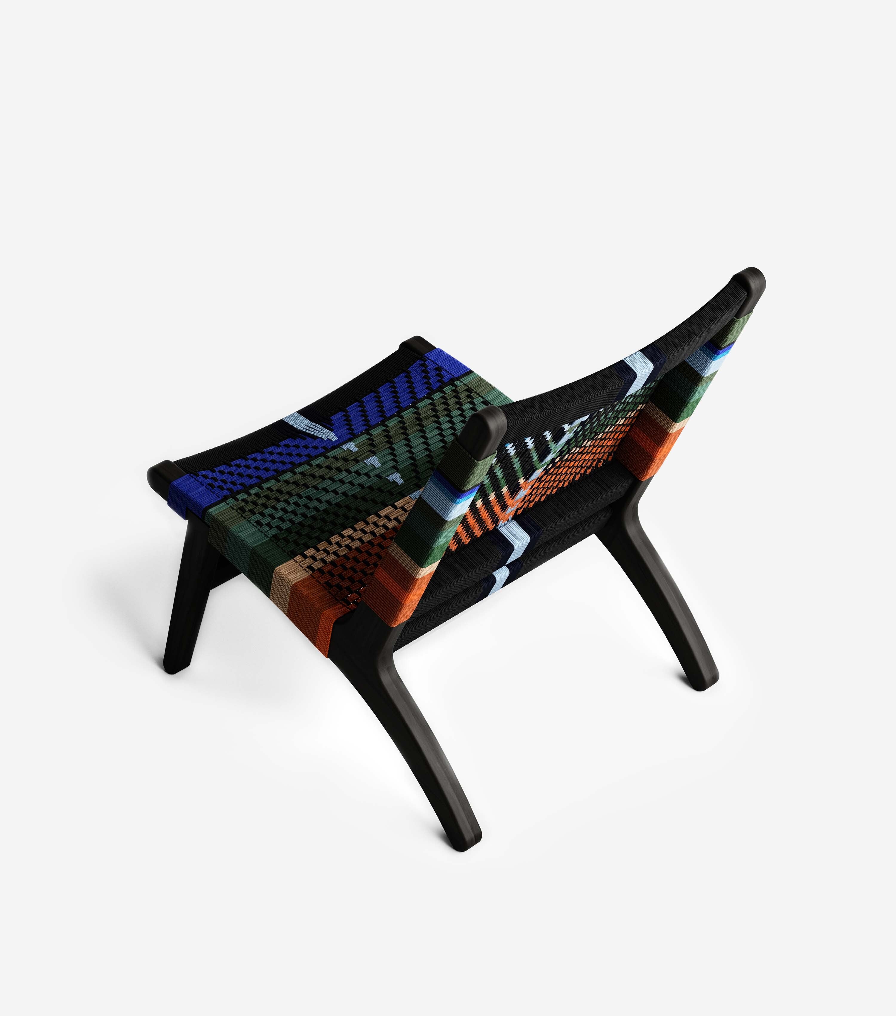 Charcoal / Mot Mot Pattern