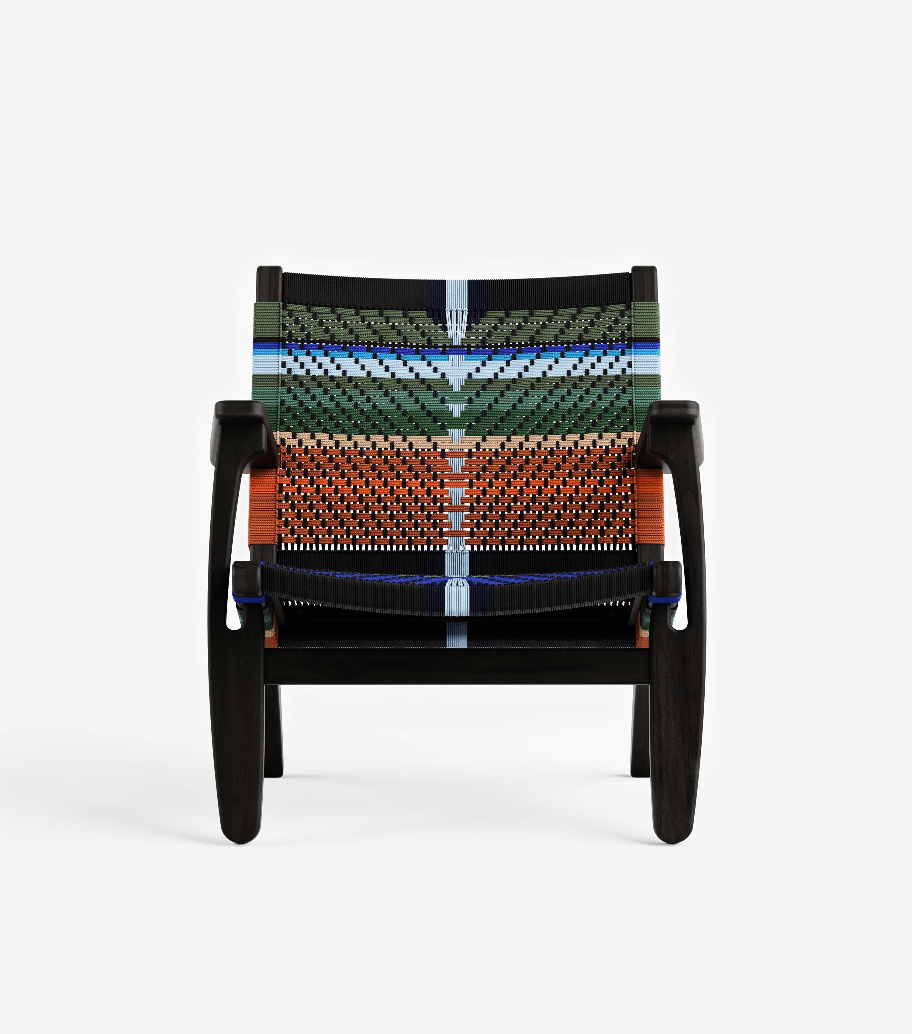 Charcoal / Mot Mot Pattern