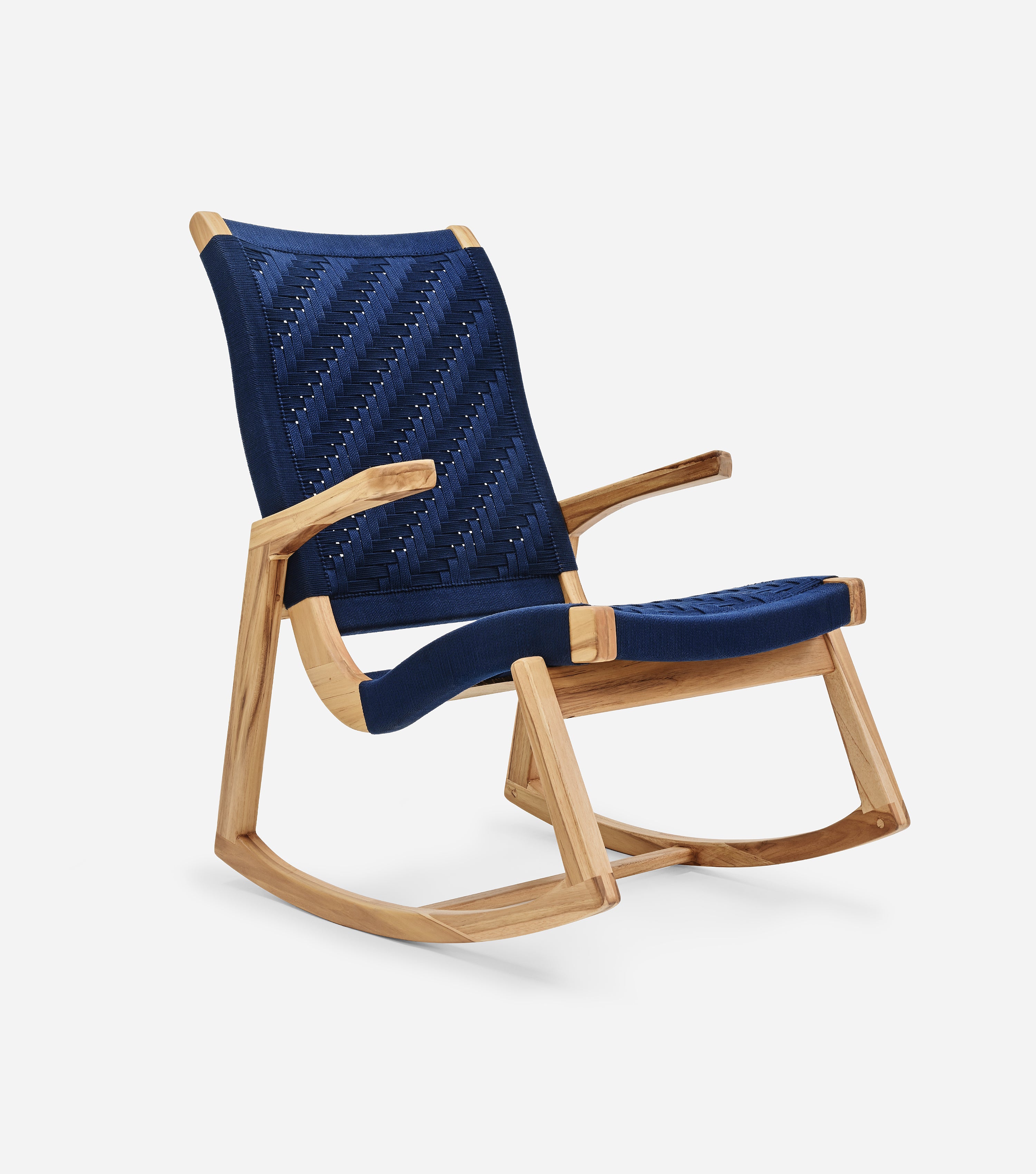 Natural / Navy Basket Cord