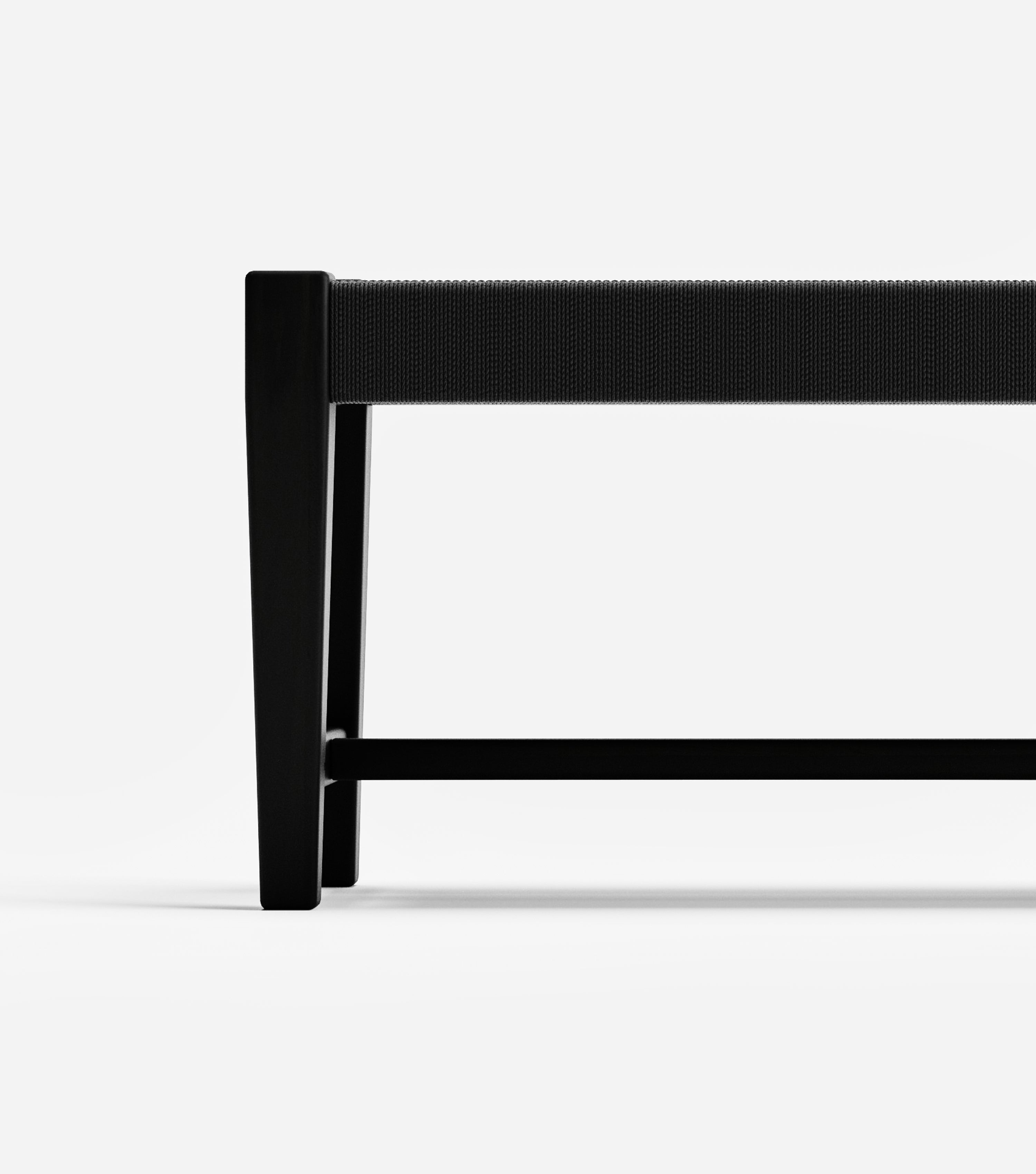 Charcoal / Black Basket Cord / Small