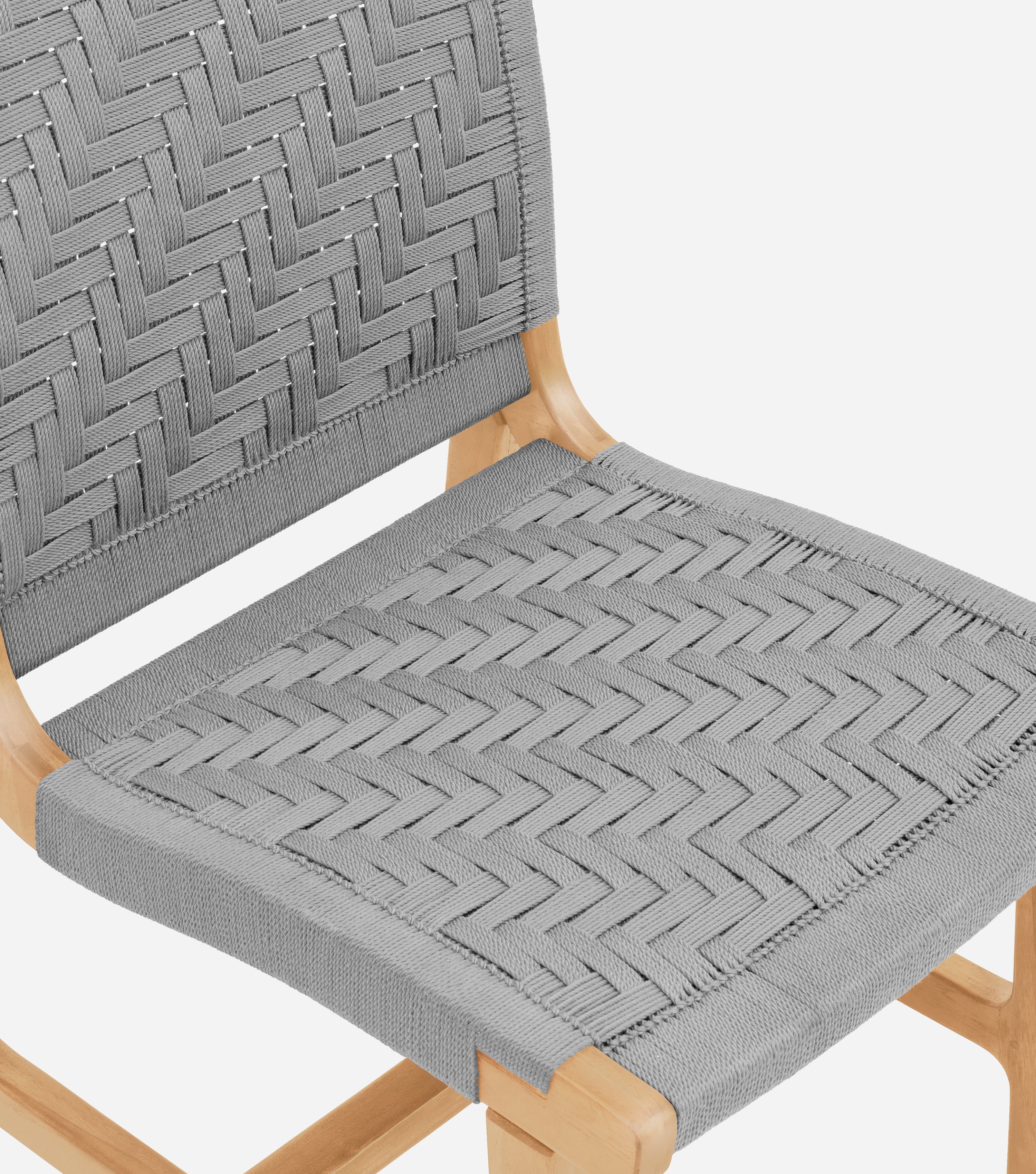 Natural / Light Grey Basket Cord