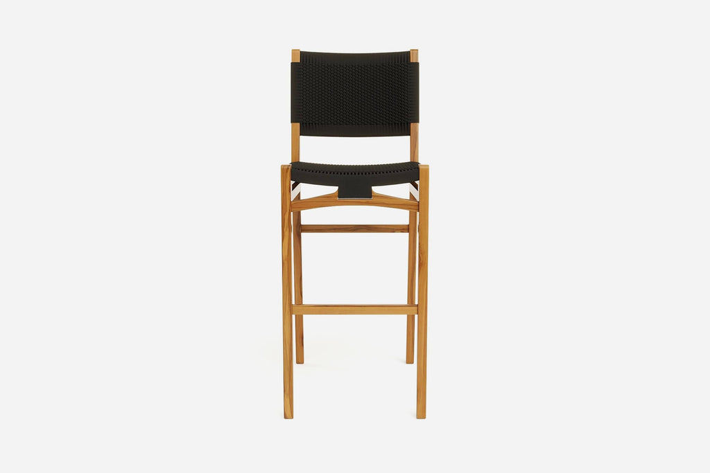Teak / Black Manila / Bar Height