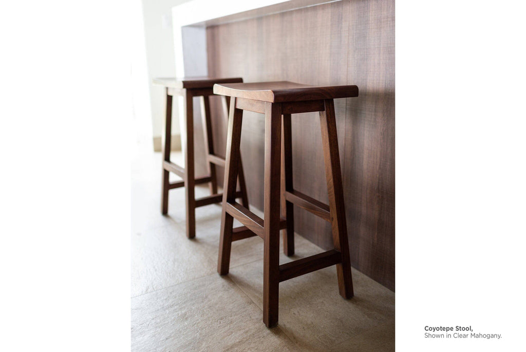Burnt Teak / Bar Height